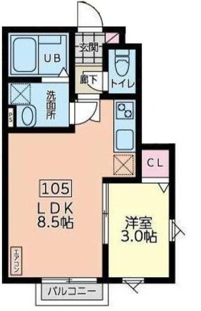 デュマンIIの物件間取画像